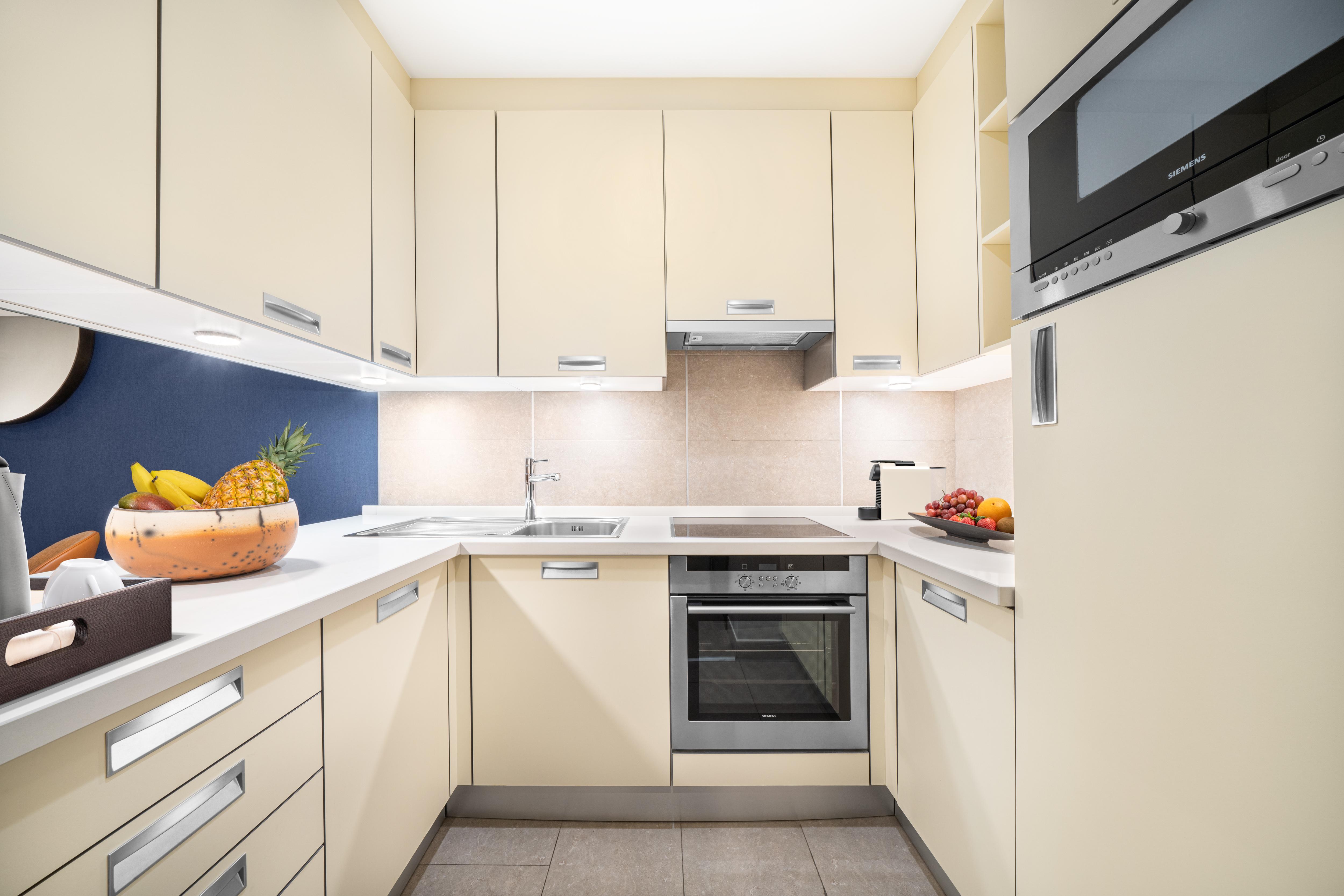 Wyndham Grand Algarve Hotel Quinta do Lago Luaran gambar A modern German kitchen